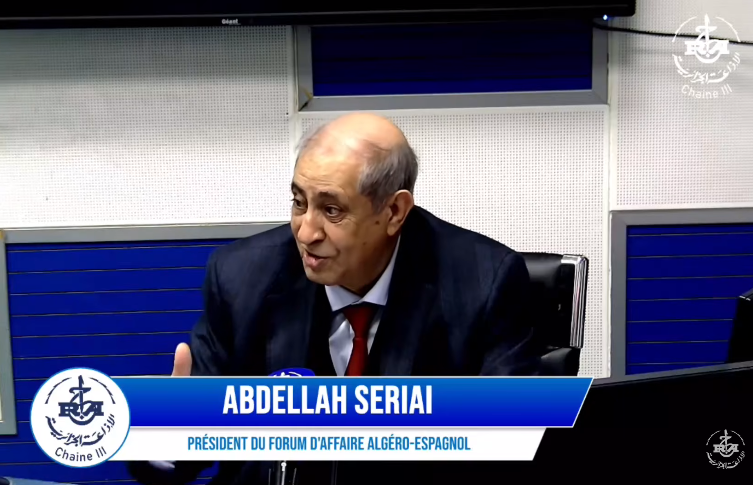 Análisis de Sr. Abdellah Seriai, Presidente del F2AE: El volumen de intercambios entre Argelia y España supera los 10.000 millones de dólares